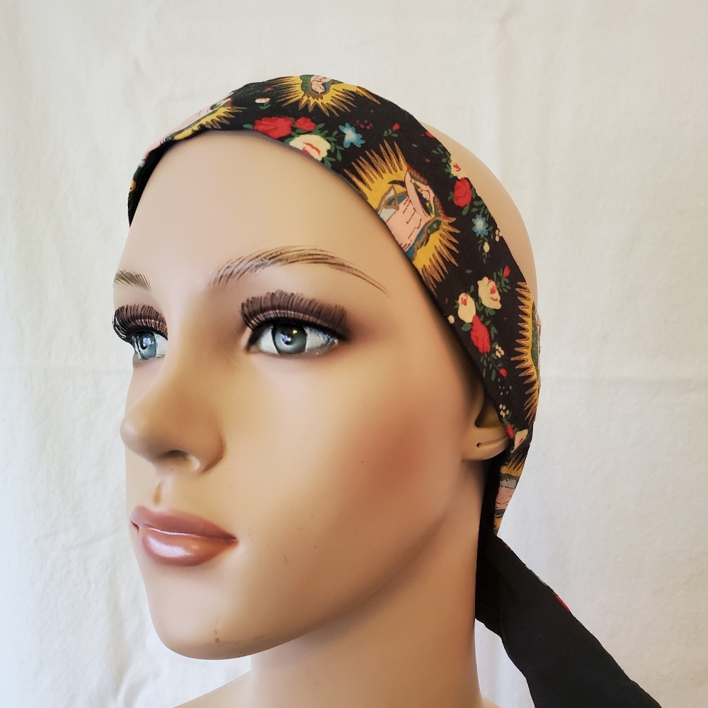 Virgin Mary Fabric Headband